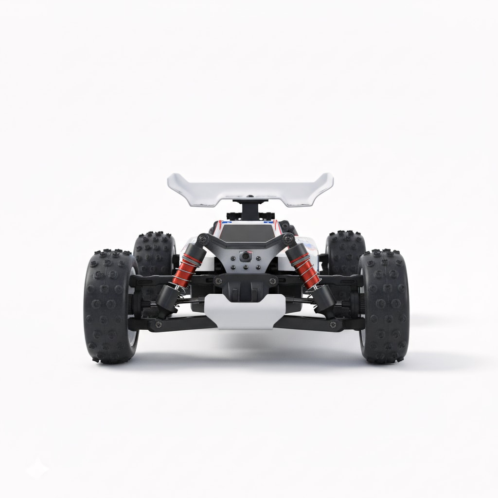 Buggy Mantis RC 1/16 4WD - roues anti-wheeling