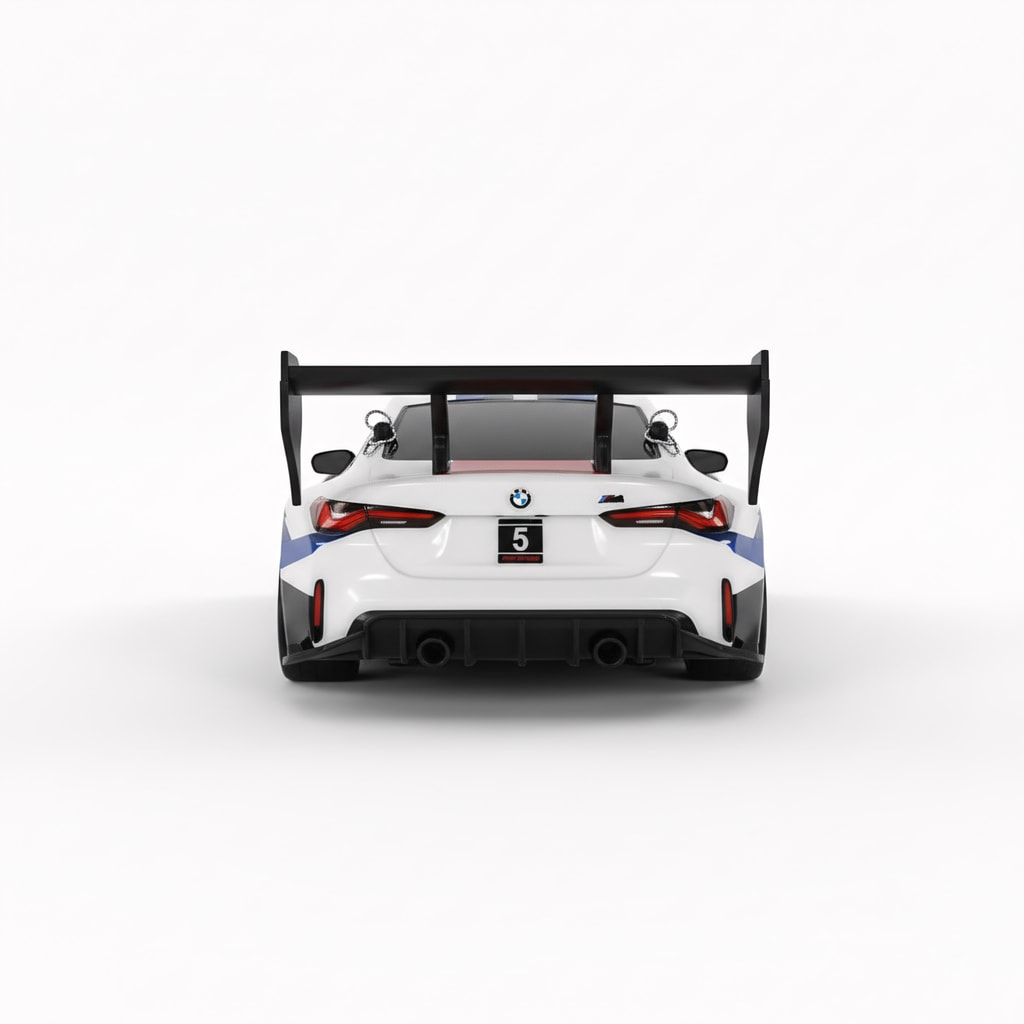 BMW M4 GT3 RC 1/24 - drift et piste avec LED