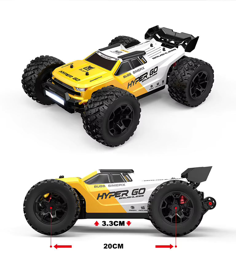 HYPER GO 4x4 RC 1/14 brushless - 50 km/h tout-terrain