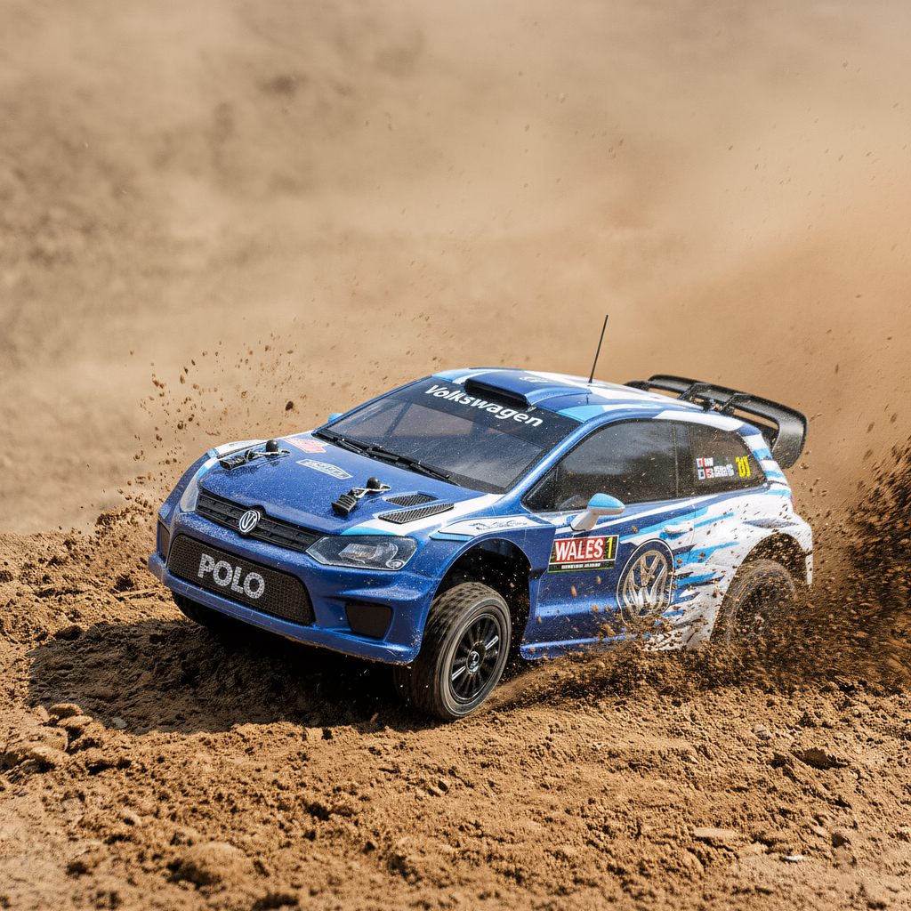 Volkswagen Polo R WRC 1/14 – Voiture télécommandée de rallye et drift
