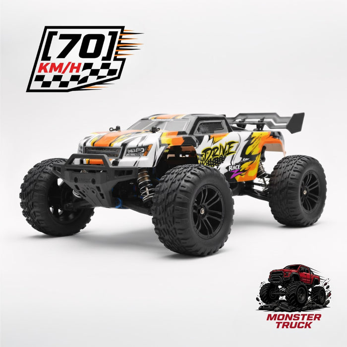 4x4 RC brushless 70 km/h - version RCLAB tout-terrain