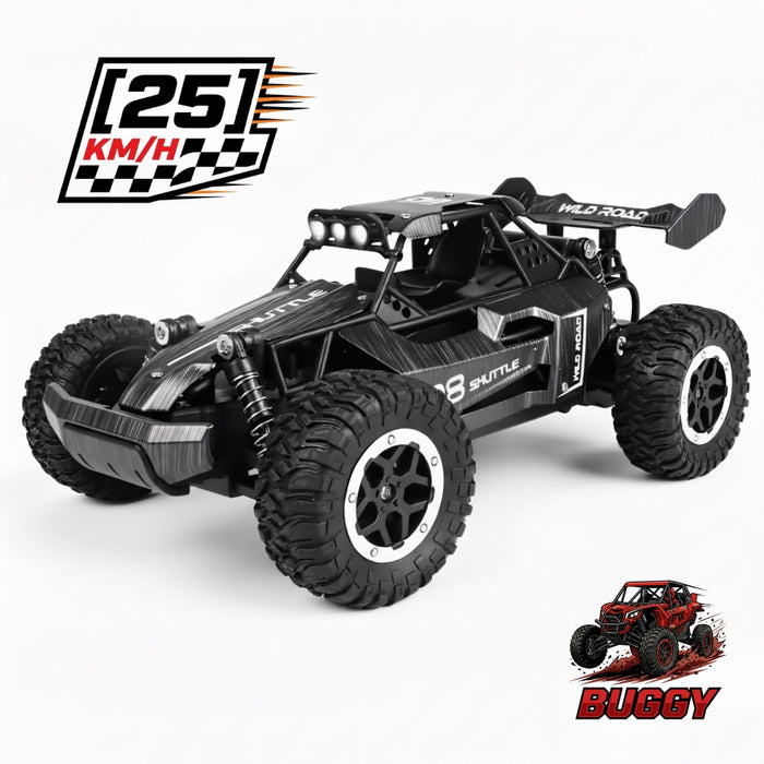 Buggy RC 1/16 pour enfant - 25 km/h avec LED