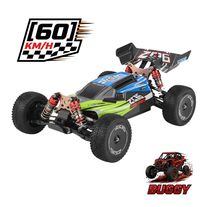 Buggy 4x4 RC 1/14 brushless 70 km/h - format un cran au-dessus