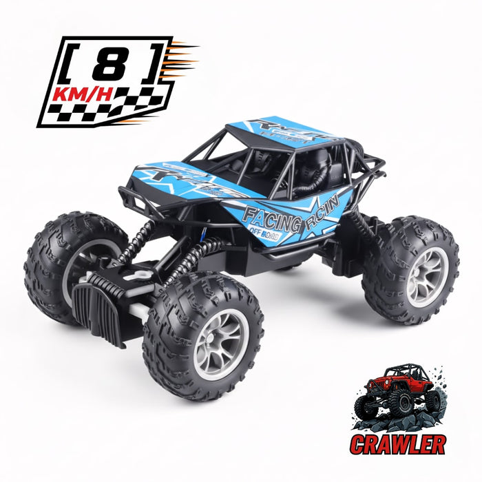 Crawler RC 4x4 pour enfant - tout-terrain avec LED