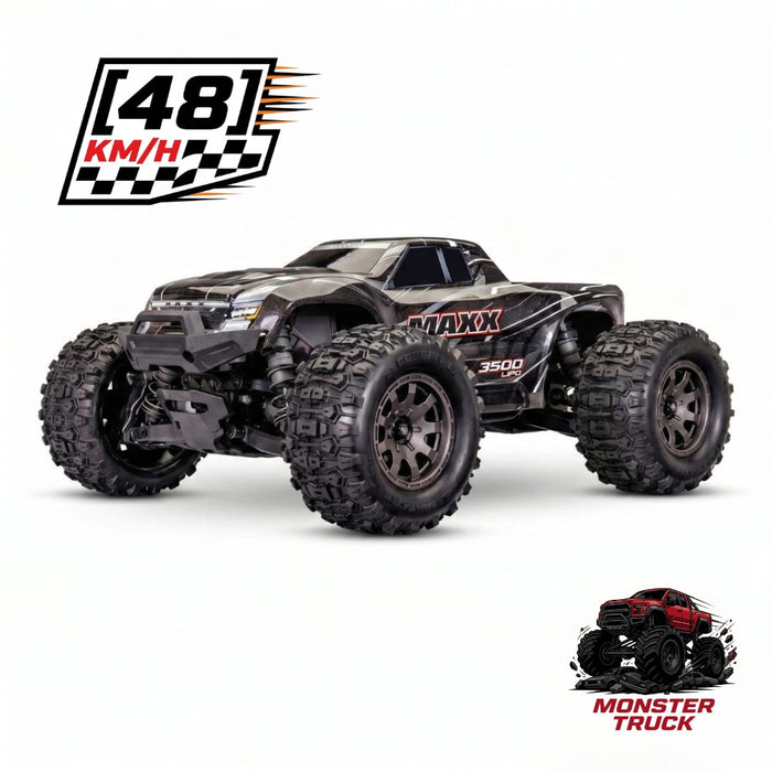 Traxxas Mini Maxx BL-2S 1/10 brushless étanche - modèle Traxxas
