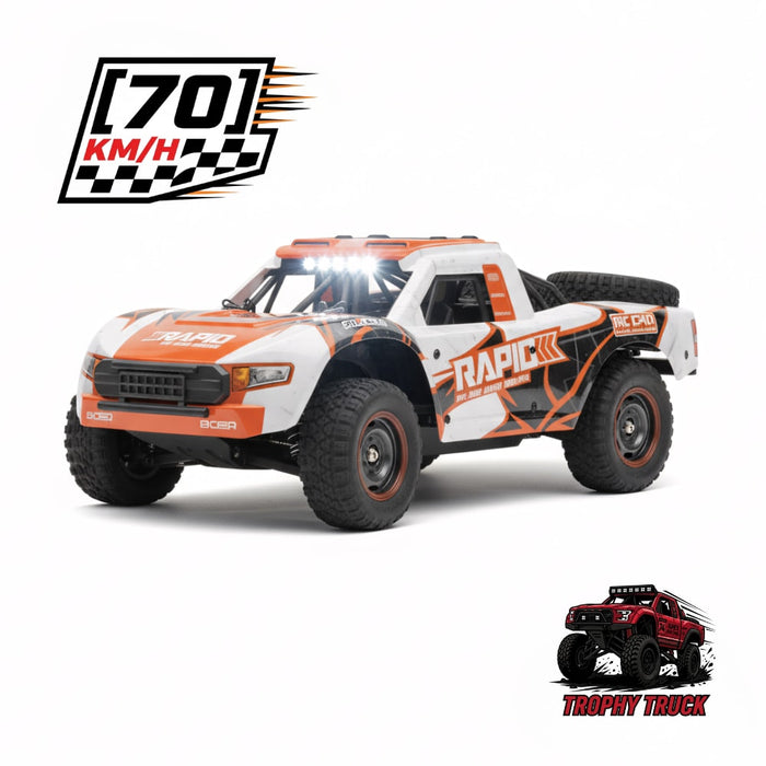 Trophy Truck RC 1/16 brushless 70 km/h - version haute vitesse