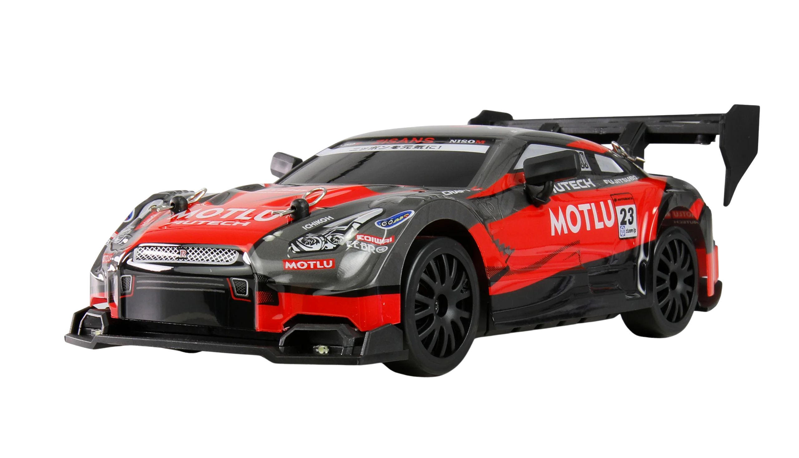 Voiture RC Nissan GT-R en studio